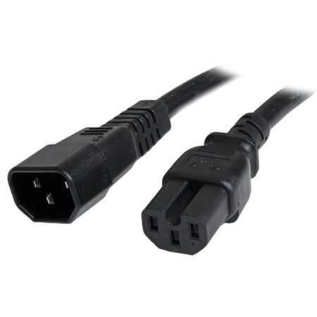 Startech.Com 6ft C14 to C15 Power Cord - 14AWG Computer Power Cable PXTC14C156